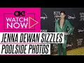 Jenna Dewan 44 Sizzles in Scandalous Swimsuit While Lounging Poolside Photos