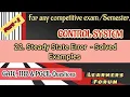 Steady State Error Solved Examples Part-1 Control System