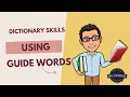 How to Use Guide Words Dictionary Skills - Mr Pearson Teaches 3rd Grade