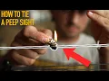 How I TIE A PEEP sight EVERY Archer Should Do This