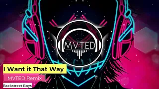 Download I Want It That Way (MVTED Remix) - Backstreet Boys MP3