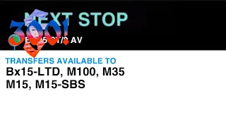 M60-SBS to Select Bus W Side Bway-106th St via Astoria Bl via RFK via 125th St Bus announcements