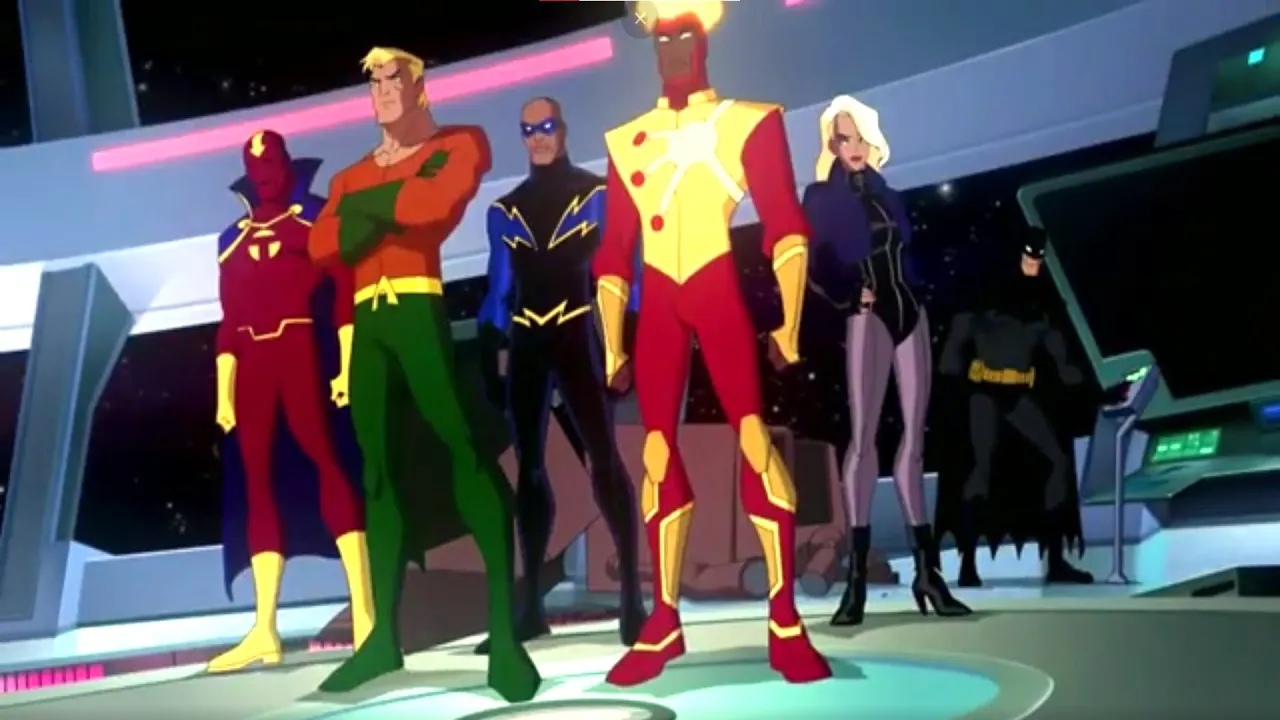 Batman's Team vs Superwoman And Made men - Justice League: Crisis On Two Earths