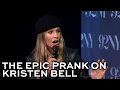 Kristen Bell thought her co-star was drinking their own pee for months