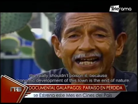Documental Galápagos Paraíso en pérdida se estrena este mes en Cines del País