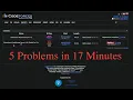 Solving 5 problems in 17 minutes of Codeforces round