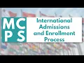 International Admissions and Enrollment Process