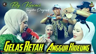 medley gelas retak anggur hideung fily kurcaci ina salsa