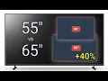 55 vs 65 Inch TV Size Comparison Is the Upgrade Worth It