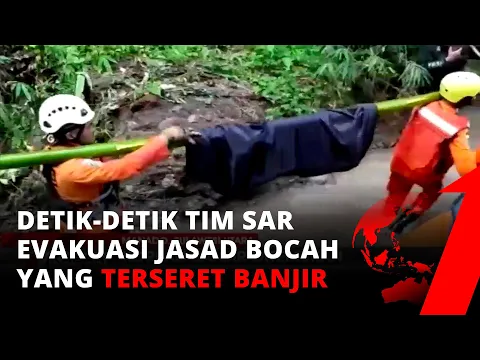 Tersangkut di Saluran Air, Tim SAR Temukan Jasad Bocah yang Terseret Banjir | tvOne