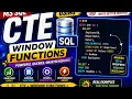 CTE Using Window Functions in MS SQL