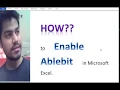ENABLING ABLEBIT