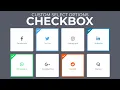 Custom Select Options Checkbox using HTML and CSS -