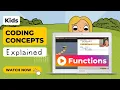Functions - Coding Concepts Explained for Kids