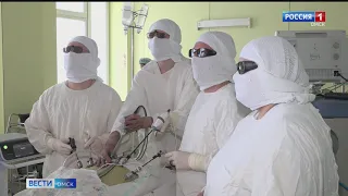 На вооружение омских онкологов поступило новейшее видеооборудование