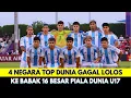 Lagu 4 Negara Top Dunia yang Gagal Lolos ke Babak 16 Besar Piala Dunia U17 Qatar 2025
