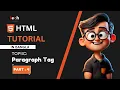 HTML Bangla Tutorial HTML Fundamental Course Paragraph Tag Tech Learner
