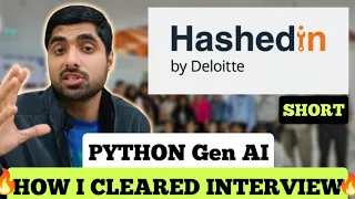 HashedIn by Deloitte Interview Questions 2025