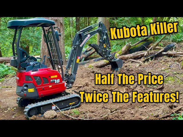 Better Than Name Brand? Rhinoceros RH18 Mini Excavator Test & Review