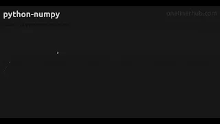 Convert Numpy array to JSON