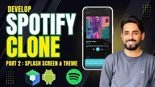How to build SPOTIFY Clone with Jetpack Compose Full App Tutorial Series Theme and Splash Ep 2