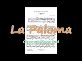 Download Lagu La Paloma - Keyboard (chromatic)