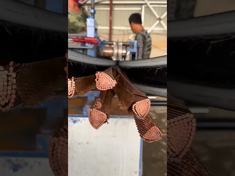 Cable Recycling Process - Good tools and machinery make work easy