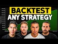 How to Backtest Any Trading Strategy for FREE No Coding
