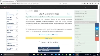 Why is Class newInstance is discouraged to use javapedia net