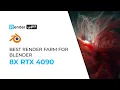 Ultra-Fast Render Farm for Blender Cycles with 8x RTX 4090 iRender Render Farm