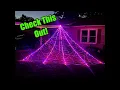Brightown Giant Spider Web Lights Review Halloween Decor Haul