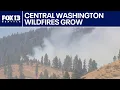 Download Lagu Expanding wildfires force more evacuations in Chelan County | FOX 13 Seattle