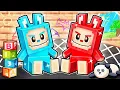 We Turned Into BABY LABUBUS in Minecraft!