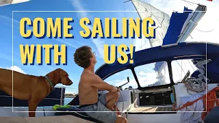 E27 REAL LIFE living aboard our SAILBOAT (RAW, UNEDITED sailing Algarve Coast)