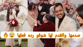 خطوبه شادي الزعامه في فرح اخوه شوفو عمل اي 