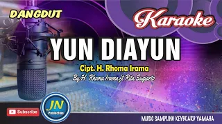 yun diayun karaoke dangdut keyboard by h rhoma irama ft rita sugiarto