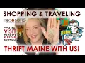 THRIFTING WHILE TRAVELING TO MAINE Come to the Maine Coast with us and do some SHOPPING