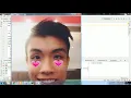 Look like instagram filter stickers by using Dlib Opencv and Numpy with Python