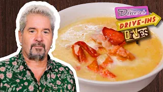 Did Guy Find Maine’s BEST Seafood Chowder?! 🦞🔥 Diners, Drive-Ins and Dives | Food Network