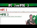 How to Use the IFS Formula in Excel Better Than Nested IF - File included