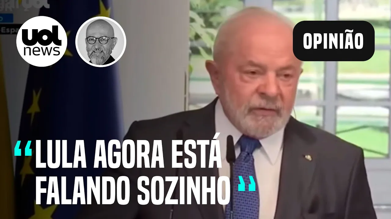 Lula fala sozinho e deveria se preocupar com outra guerra em vez do conflito na Ucrânia, diz Josias