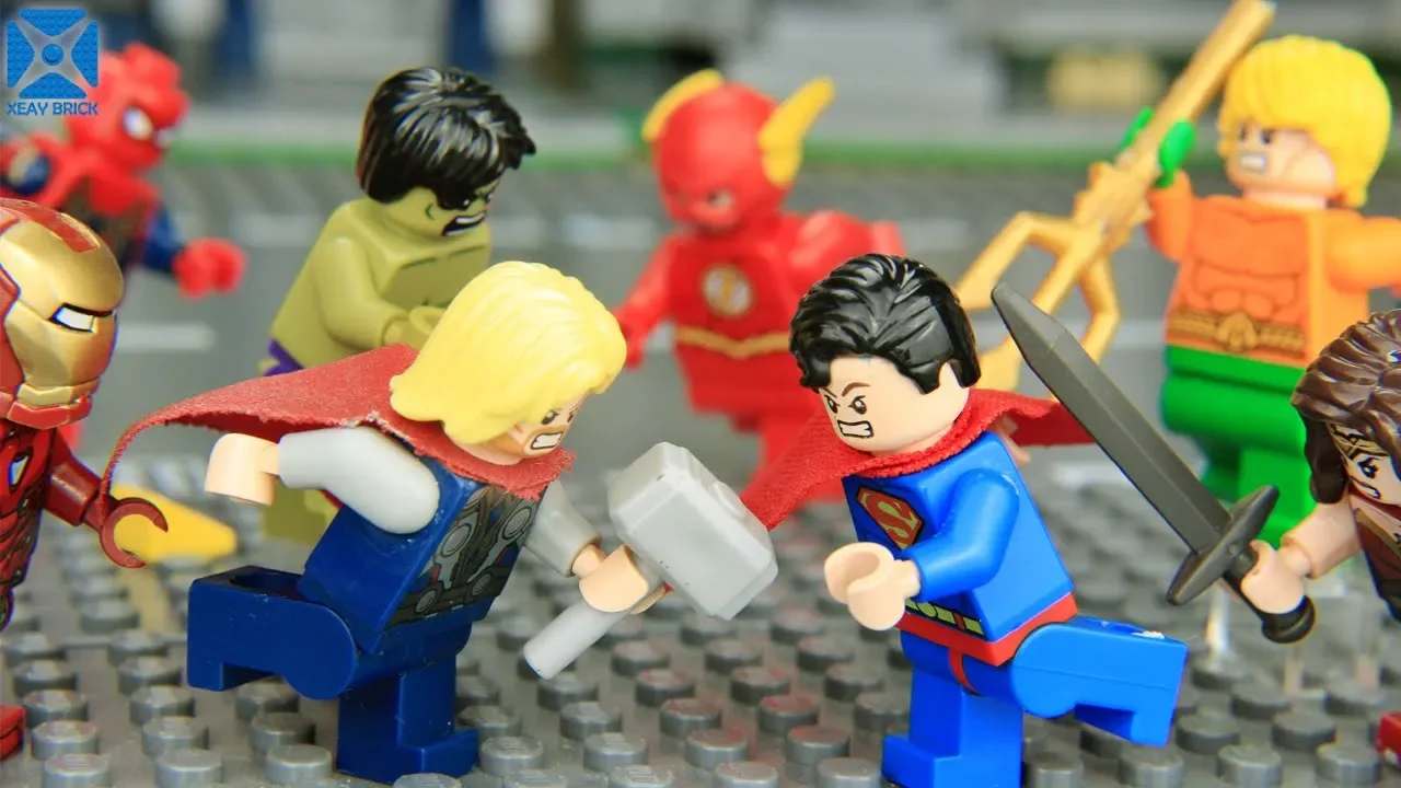 All Cutscenes Movie p1 - Lego DC Comics Super Heroes Justice League vs. Bizarro League. 