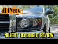 Review Nilight 2006 2009 Dodge Ram Custom Black Headlights