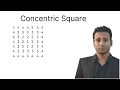 C programming Bangla Tutorial 5 173 Pattern Part 29 Concentric Square