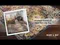 Driehoek Traditional Dark Red Area Rug