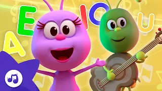 El Rock and Roll de las Vocales 🎸 Canción Educativa | BICHIKIDS