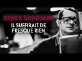 Serge Reggiani - Il suffirait de presque rien (Audio Officiel)