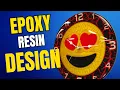 Download Lagu 🤩 Resin Clock with Emoji Design! ❤️ DIY Project | How to Make a Clock?