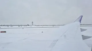 JBU2001 - Taxing and Takeoff from Buffalo Niagara International Airport