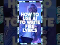 How To Use to Write for - NO More Writer s Block